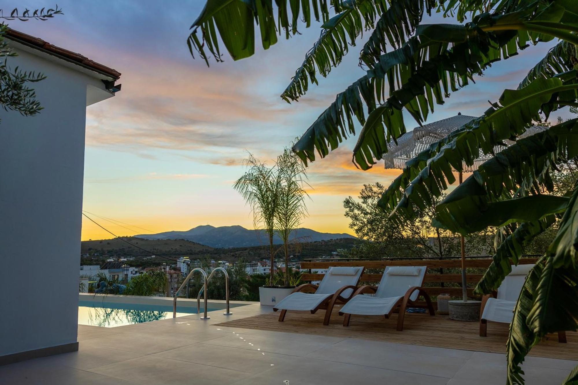 Serein Villas Ksamil Bagian luar foto